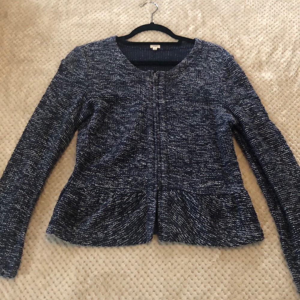 Peplum sweater
